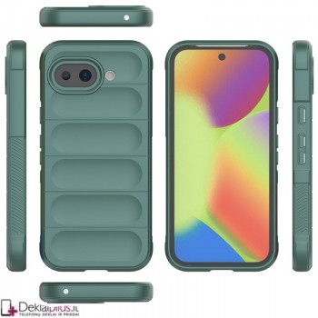 Magic Shield guminis dėklas - žalias (Google Pixel 10A)